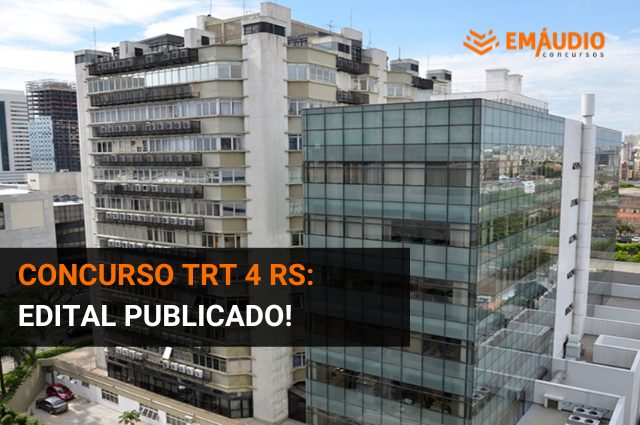 Edital publicado TRT4 (RS)