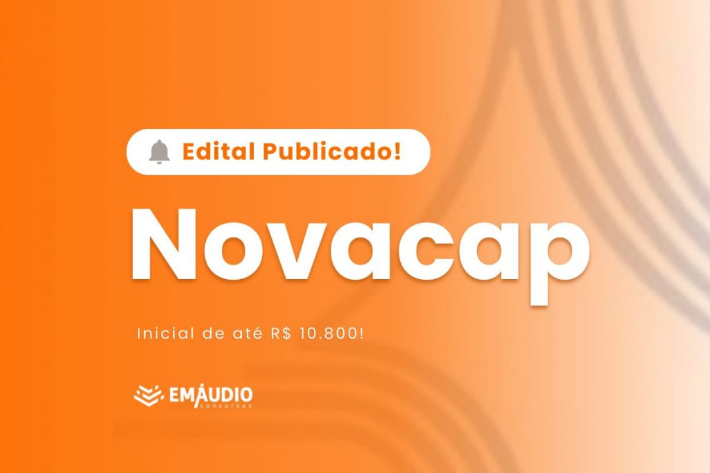 Edital publicado Novacap