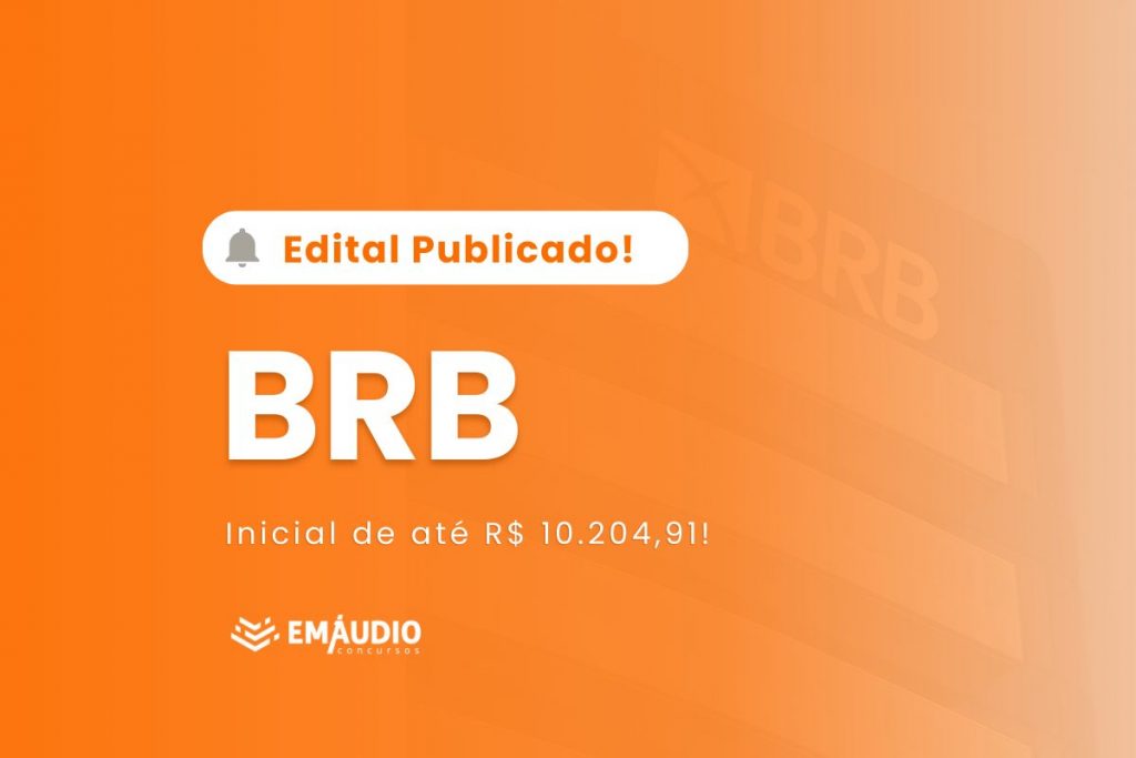 Edital publicado BRB