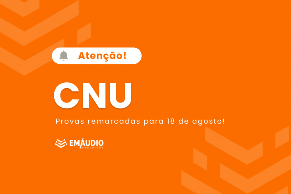 Provas CNU remarcadas
