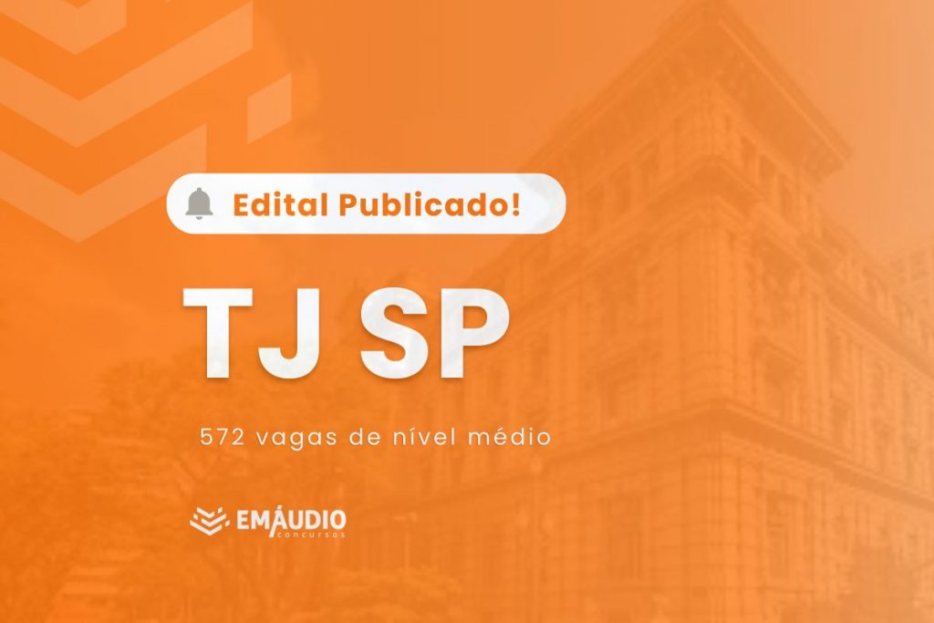 Edital publicado TJ SP