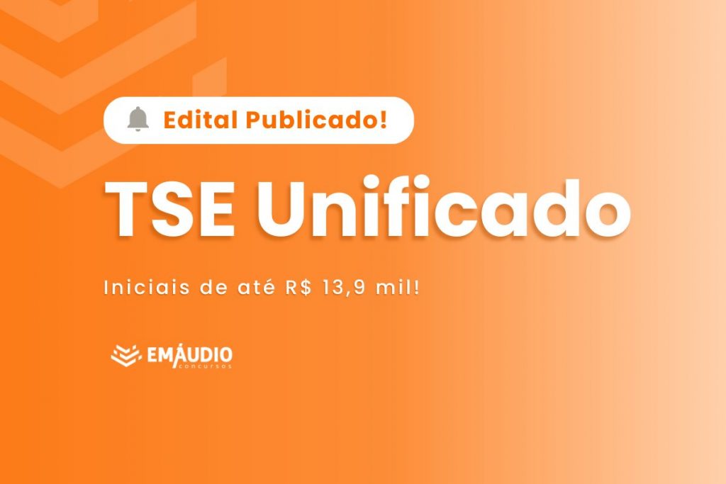 Edital publicado TSE Unificado