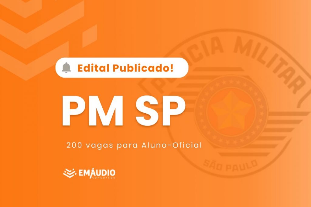 Edital publicado PM SP