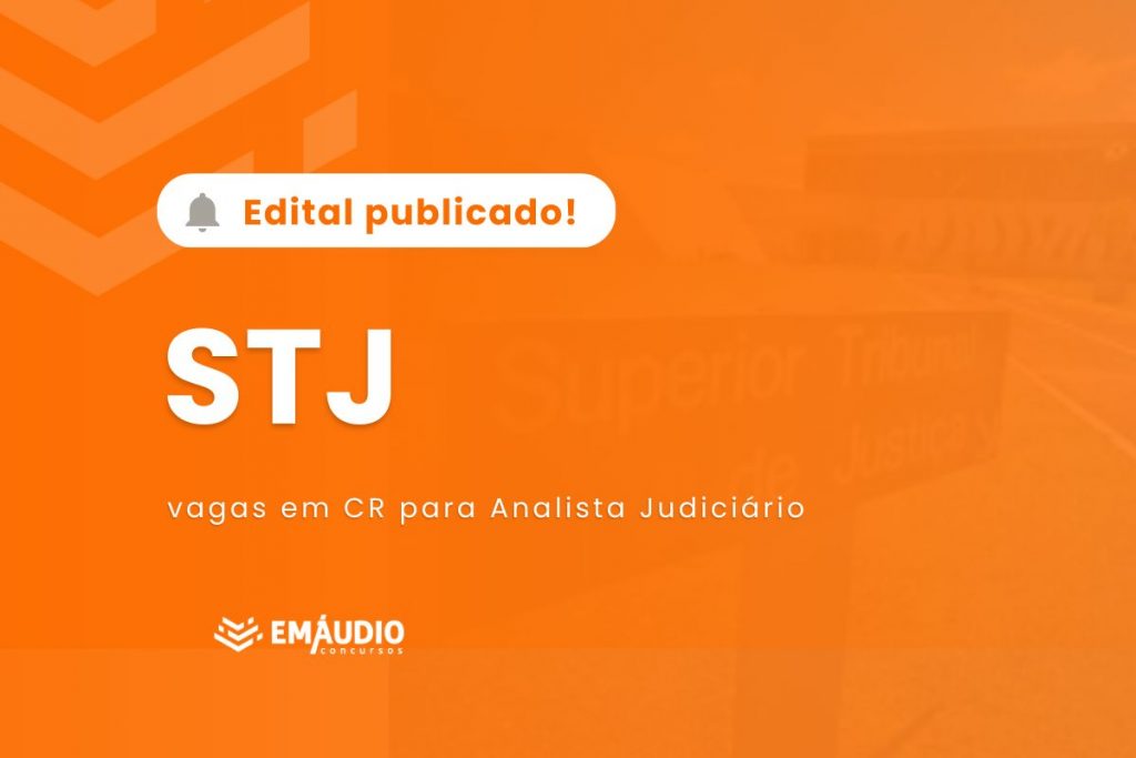 Edital publicado STJ