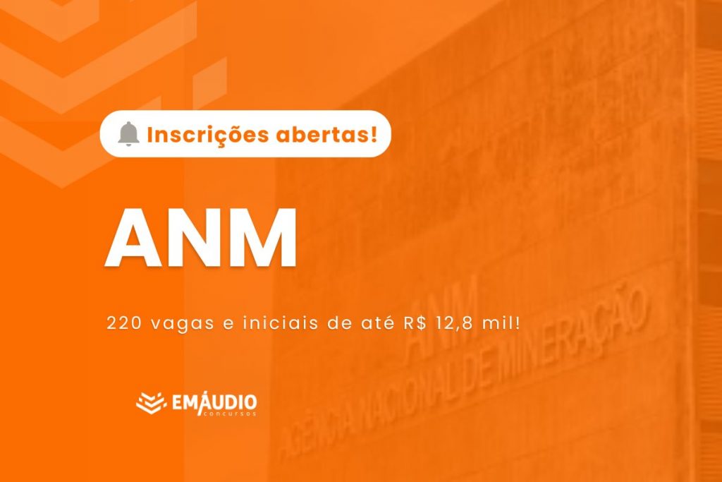 Inscrições abertas ANM