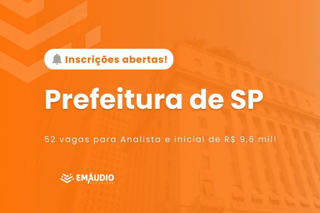 Edital Prefeitura SP