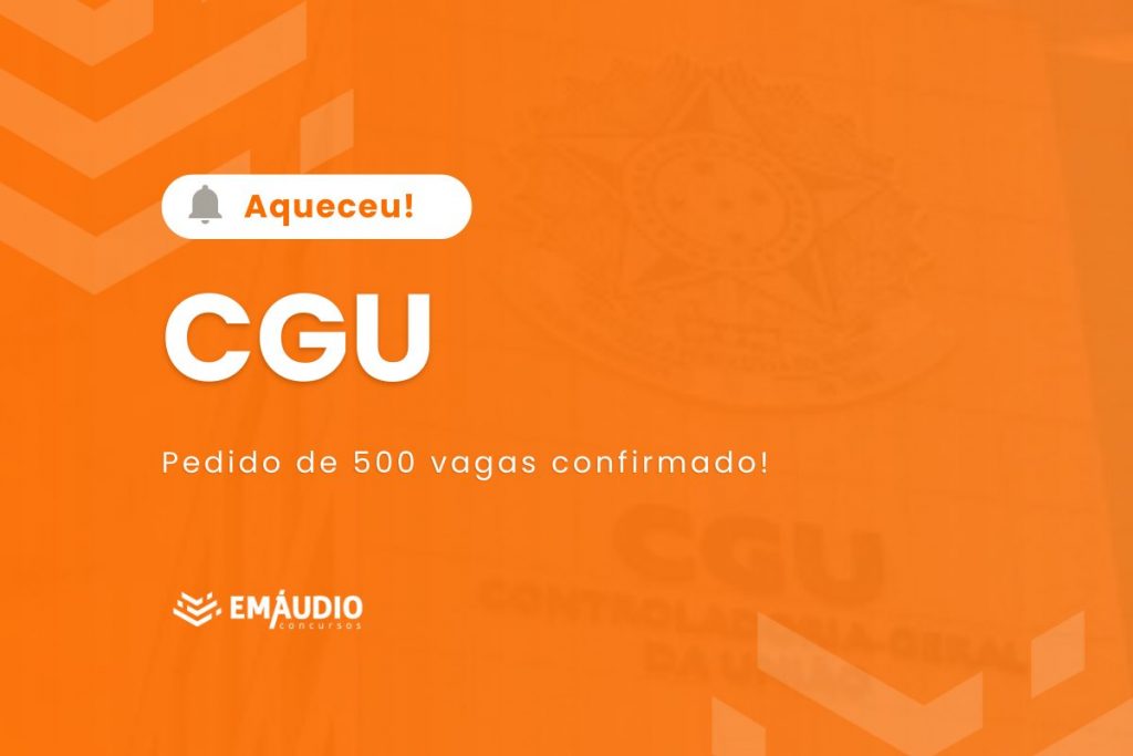 Pedido vagas CGU