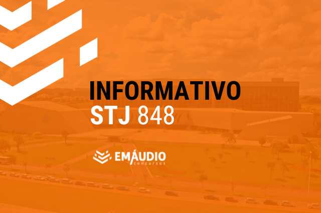 INFORMATIVO STJ 848