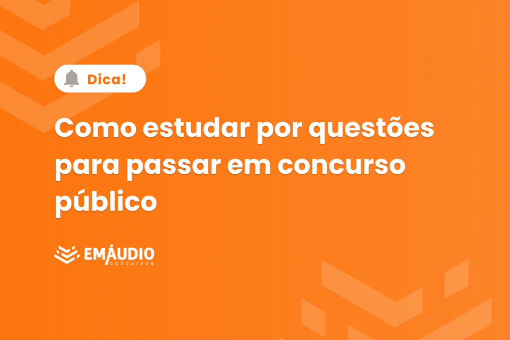 Como estudar por questões